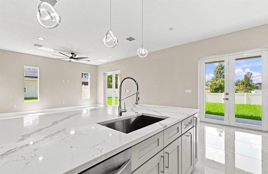 Close-up of interior finishes inside a home in , Tampa (Image 20).