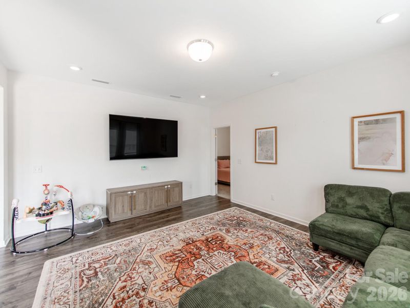 Furnished interior view inside a new home in Sutter's Mill II, Troutman (Image 27).