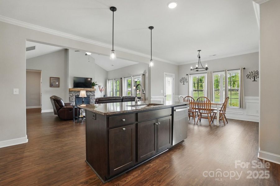 Furnished interior view inside a new home in , Monroe (Image 38).
