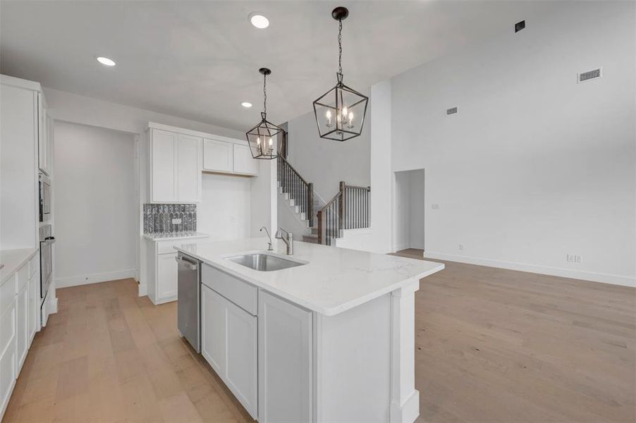 Furnished interior view inside a new home in Lilyana, Celina (Image 6).