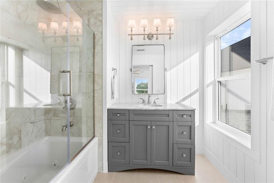 Furnished interior view inside a new home in , Canton (Image 12).