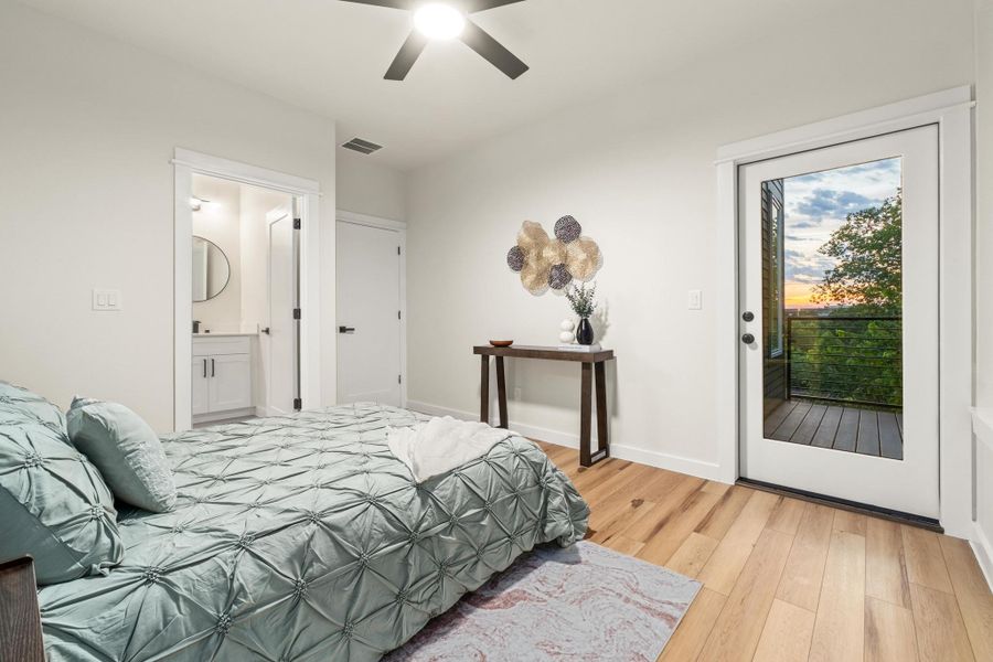 Furnished interior view inside a new home in , Austin (Image 6).