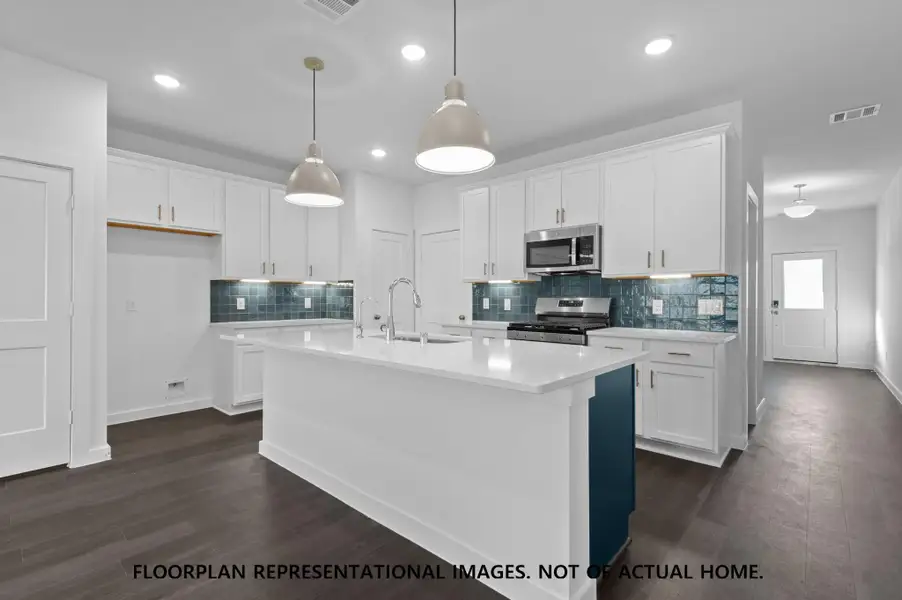 Furnished interior view inside a new home in Summerview, Fulshear (Image 5). Furnished interior view inside a new home in Summerview, Fulshear (Image 5).