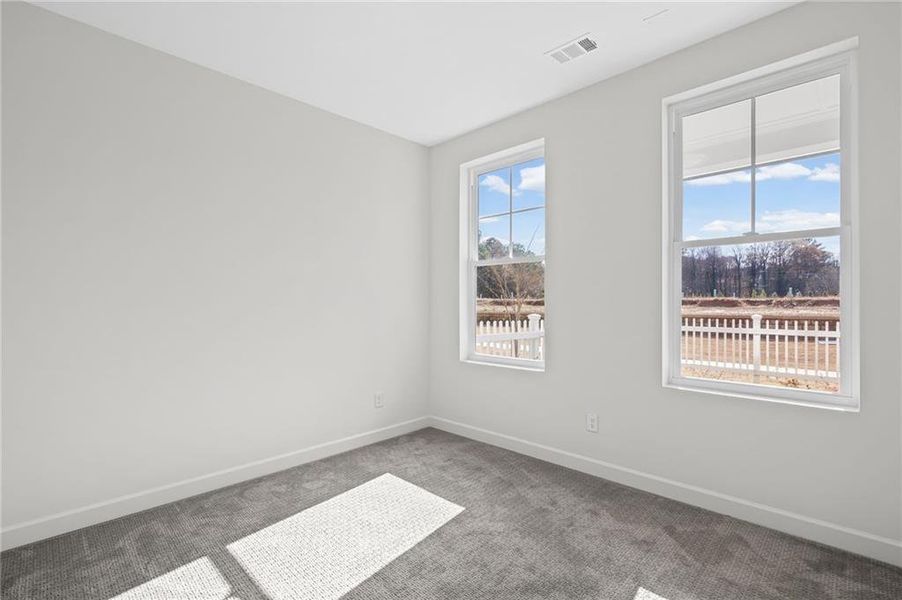 Spacious, unfurnished interior of a new home in The Village at River Green, Canton (Image 24).