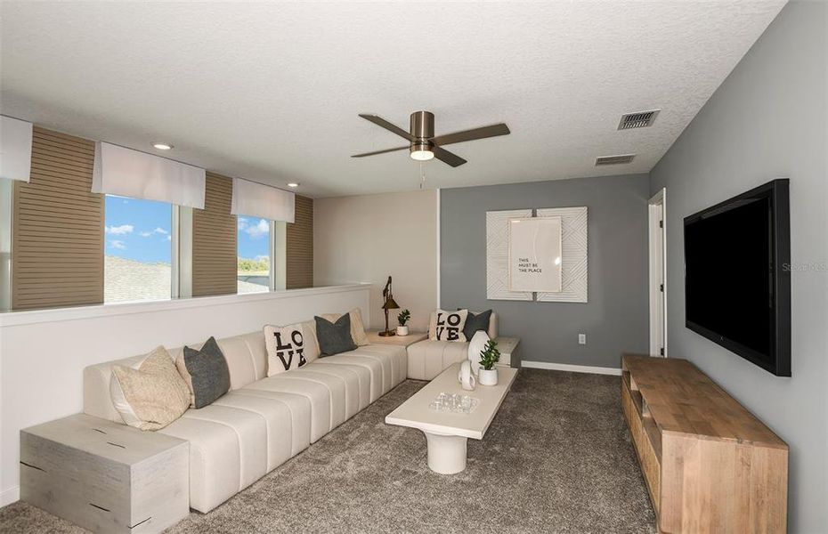 Furnished interior view inside a new home in Vida's Way, Wesley Chapel (Image 9).