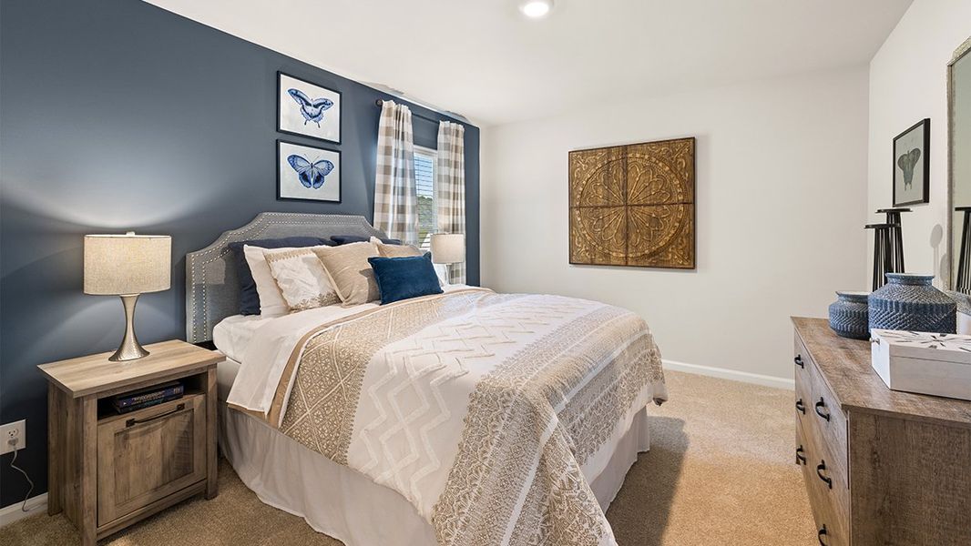 Representative furnished interior of a home built from the Elle by D.R. Horton in Highland Hills, Graniteville (Image 32). Representative furnished interior of a home built from the Elle by D.R. Horton in Highland Hills, Graniteville (Image 32).