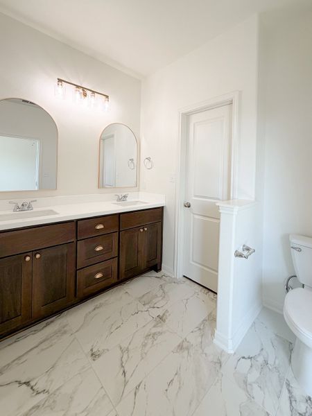 Furnished interior view inside a new home in TerraVista, Victoria (Image 19).