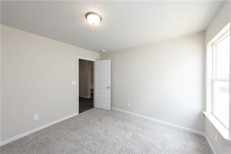 Spacious, unfurnished interior of a new home in Sutton’s Landing, Statham (Image 12).