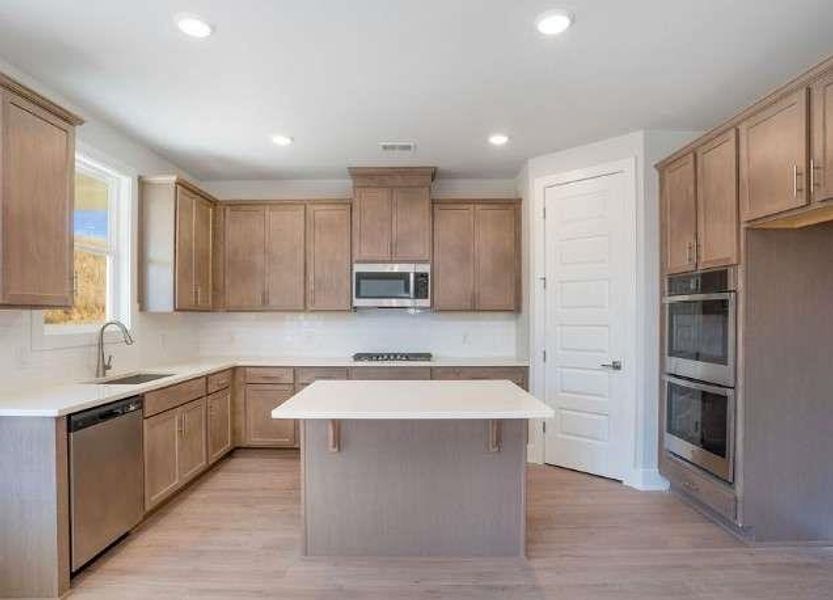 Furnished interior view inside a new home in , Stockbridge (Image 7).