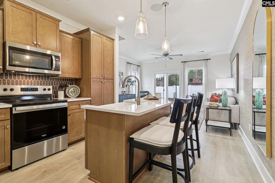 Furnished interior view inside a new home in Walker’s Trail, Lexington (Image 49). Furnished interior view inside a new home in Walker’s Trail, Lexington (Image 49).
