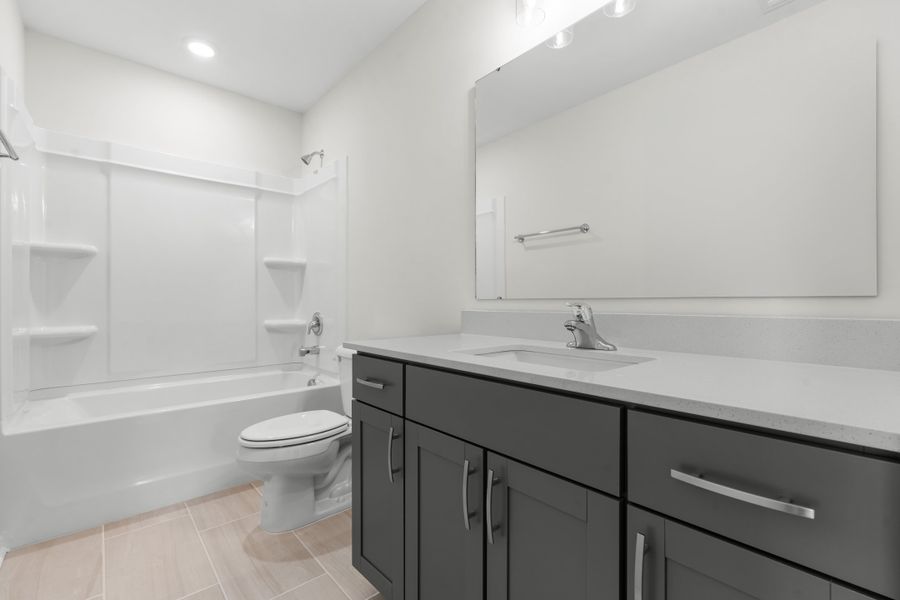 Furnished interior view inside a new home in McAllister Pointe, Richmond Hill (Image 8).