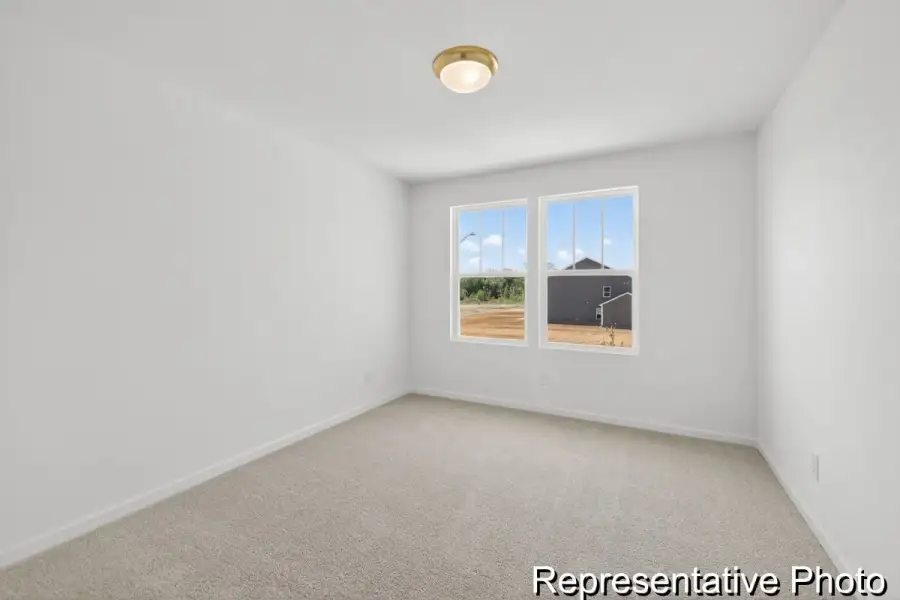 Spacious, unfurnished interior of a new home in Nathans Ridge, Lillington (Image 19). Spacious, unfurnished interior of a new home in Nathans Ridge, Lillington (Image 19).