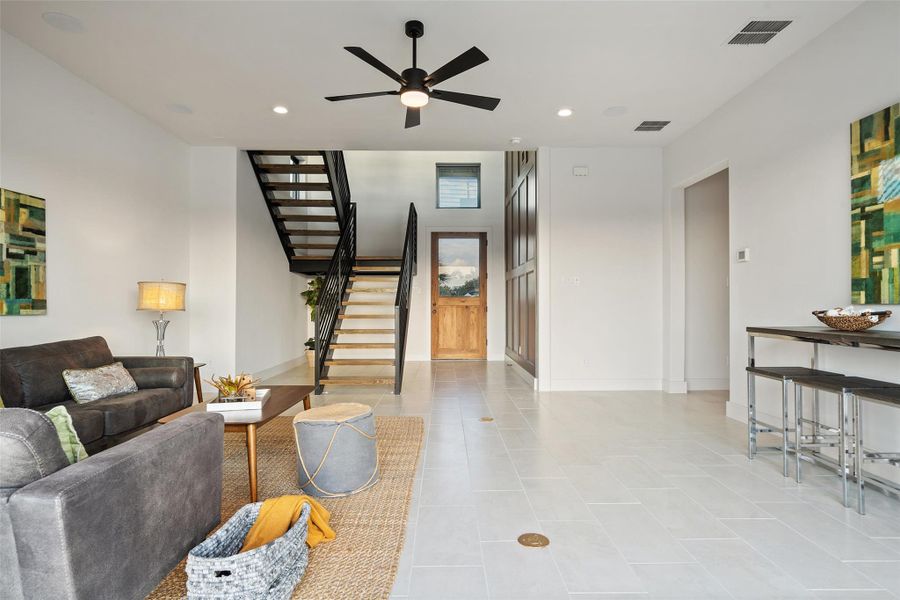 Furnished interior view inside a new home in , Granite Shoals (Image 10).