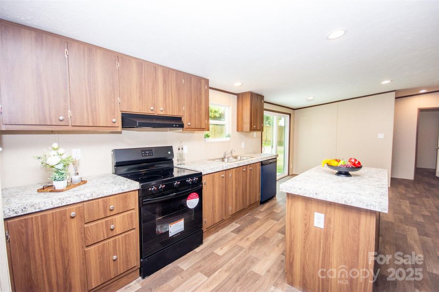Furnished interior view inside a new home in , Statesville (Image 3).