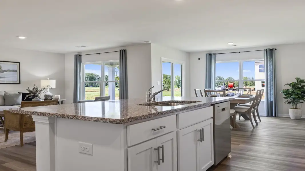 Furnished interior view inside a new home in Waverly Station, Greenwood (Image 16).