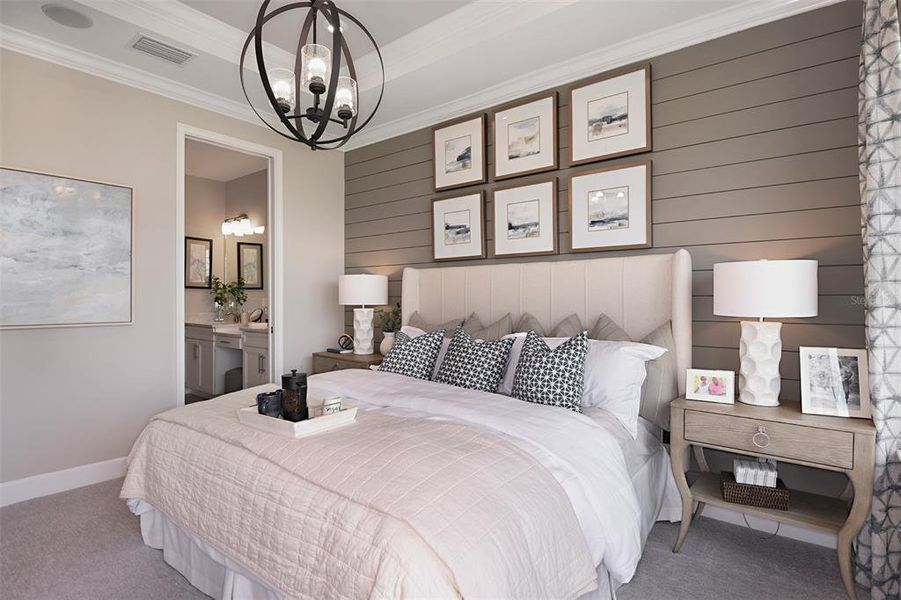 Furnished interior view inside a new home in Skye Ranch Community Group Page, Sarasota (Image 10).