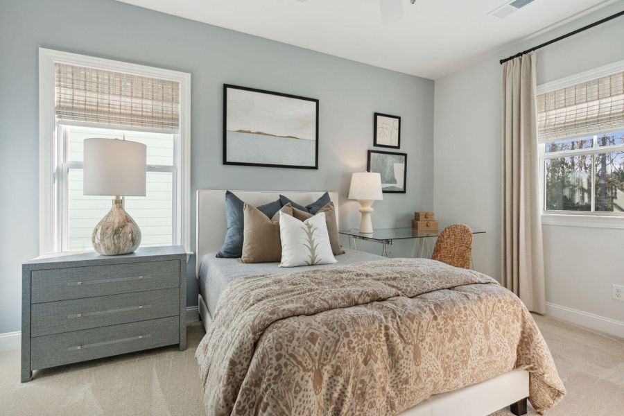 Furnished interior view inside a new home in Tidewater at Lakes of Cane Bay, Summerville (Image 5).