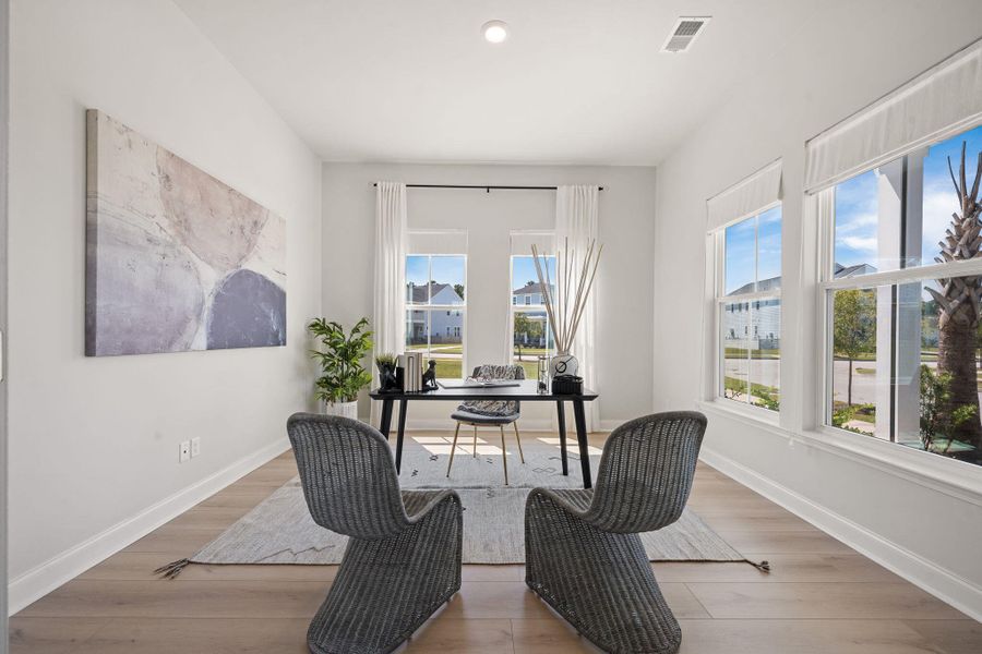 Furnished interior view inside a new home in , Summerville (Image 27).