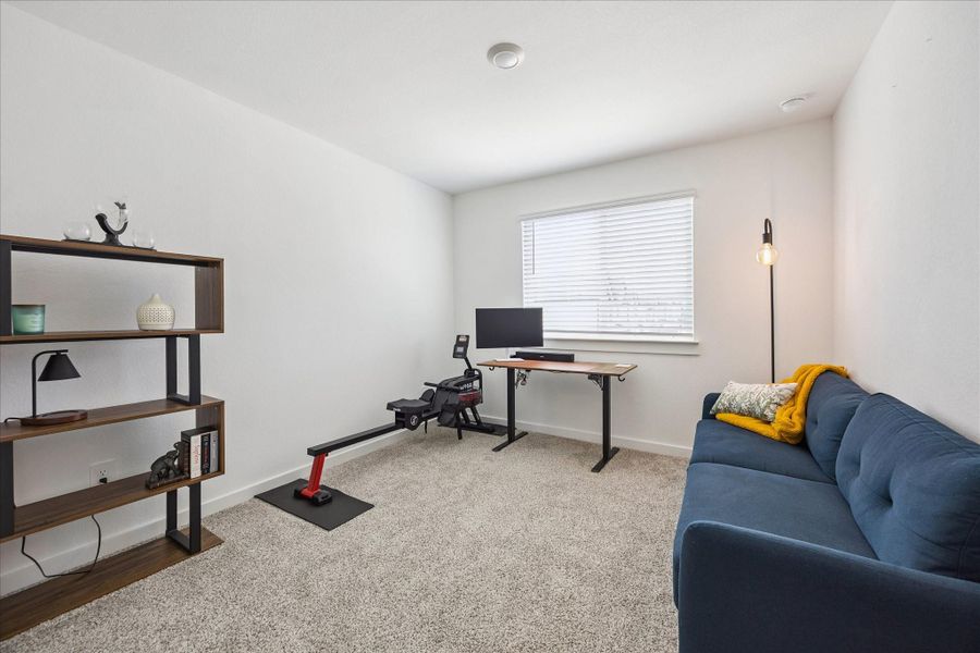 Furnished interior view inside a new home in City Gate North, Houston (Image 6).