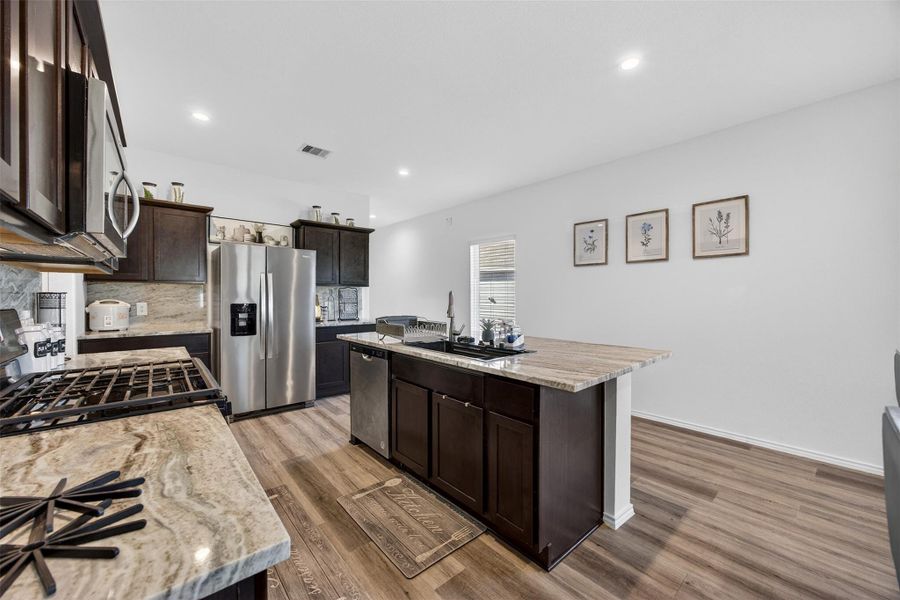 Furnished interior view inside a new home in , Houston (Image 19).