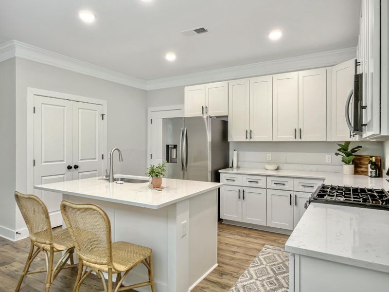 Furnished interior view inside a new home in , James Island (Image 5).