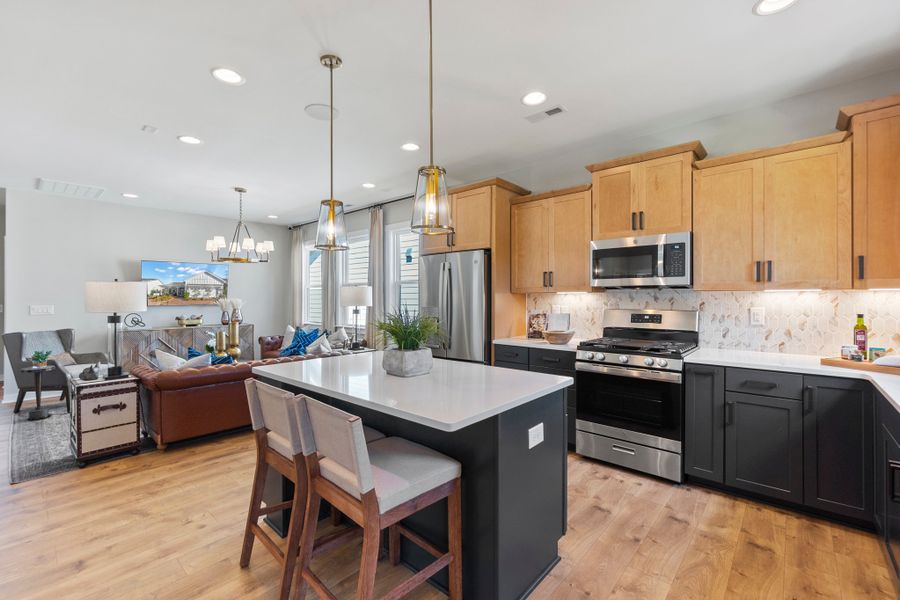 Representative furnished interior of a home built from the Bali by Taylor Morrison in Esplanade at Northgate, Indian Trail (Image 7).