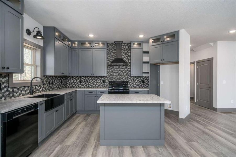Furnished interior view inside a new home in , Talking Rock (Image 7).