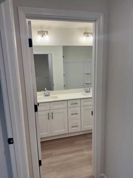 Furnished interior view inside a new home in Medlock Park, Austell (Image 8).