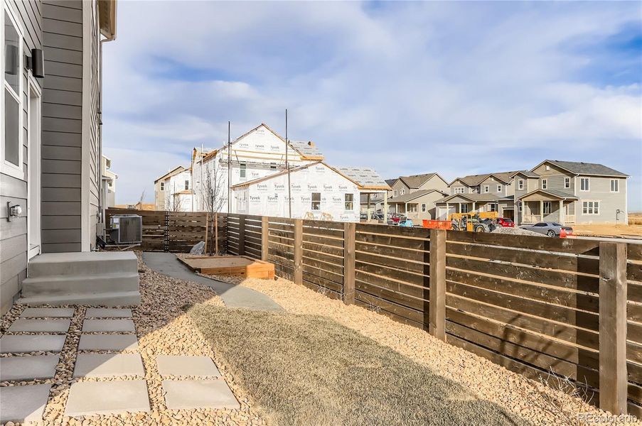 *model home, landscaping not included