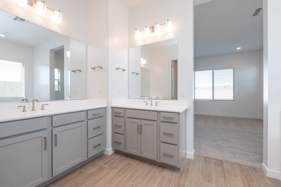Furnished interior view inside a new home in Abel Ranch, Goodyear (Image 4). Furnished interior view inside a new home in Abel Ranch, Goodyear (Image 4).