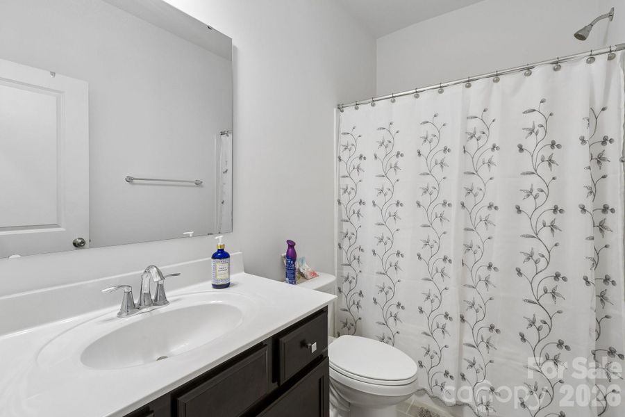 Downstairs full bath