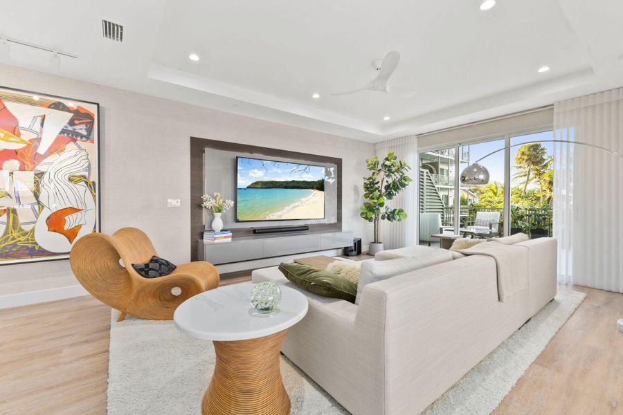 Furnished interior view inside a new home in , Stuart (Image 44).