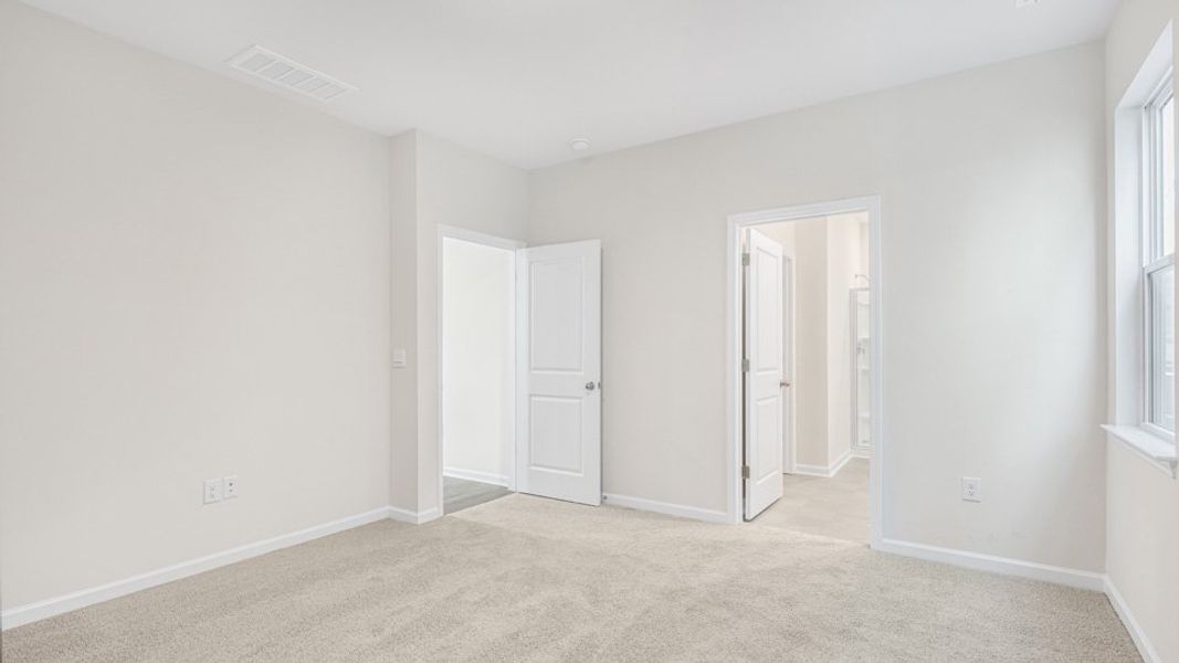 Spacious, unfurnished interior of a new home in The Villas at Haywood Glen, Knightdale (Image 16).