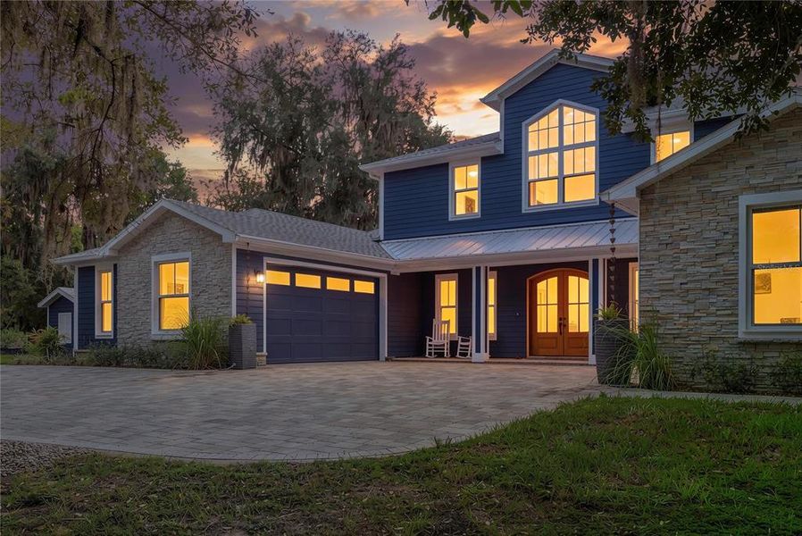Front exterior of a new home in , Brooksville, FL, highlighting curb appeal (Image 22). Front exterior of a new home in , Brooksville, FL, highlighting curb appeal (Image 22).