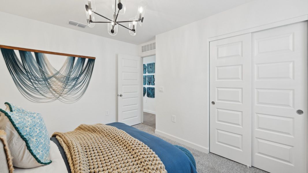 Furnished interior view inside a new home in Remington, Buckeye (Image 32).