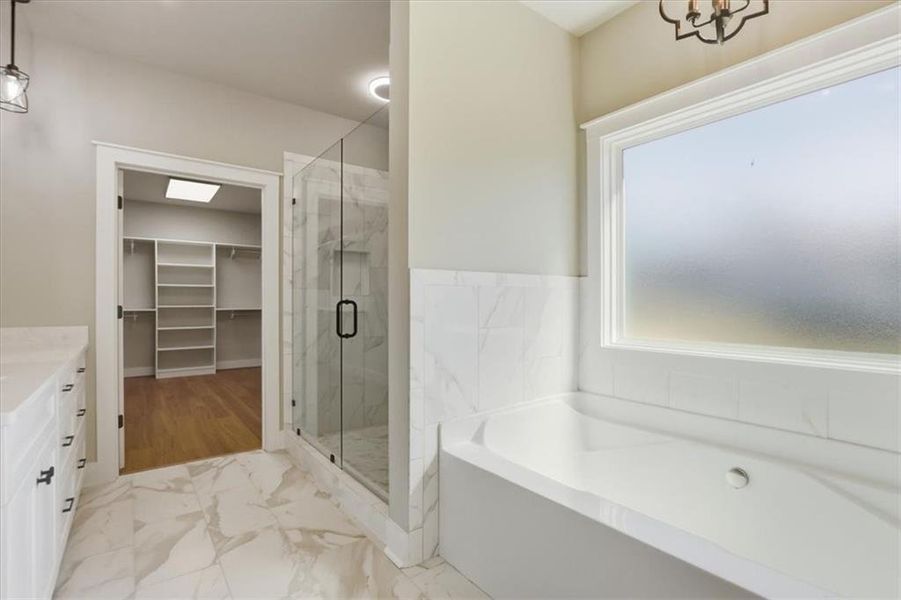 Furnished interior view inside a new home in , Monroe (Image 4).