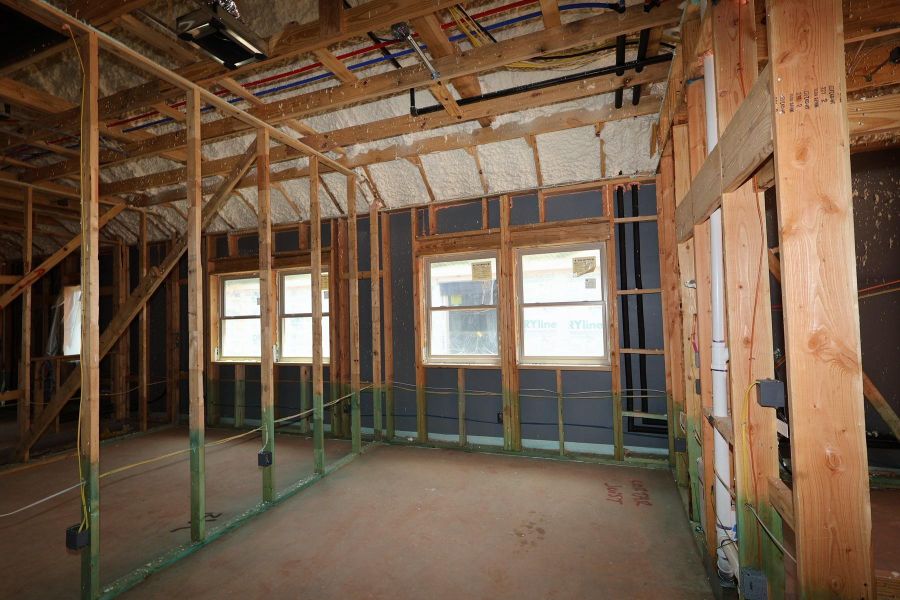 In-progress construction of a new home in Escondido - Terrace Collection, Magnolia, TX (Image 8).