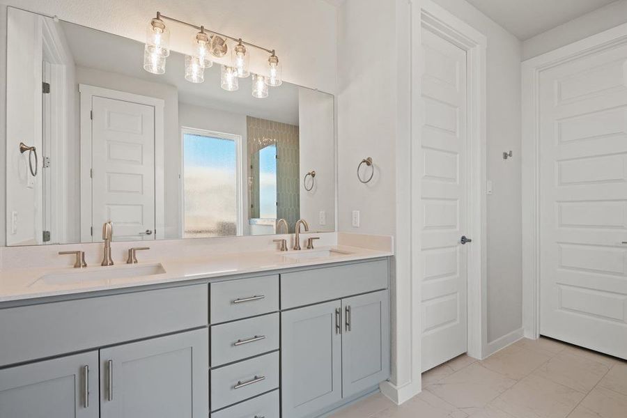 Furnished interior view inside a new home in Flora, Hutto (Image 8).