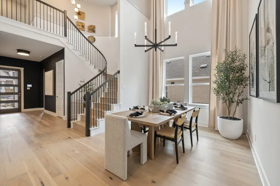 Furnished interior view inside a new home in Lagos Reserve, Manor (Image 5).