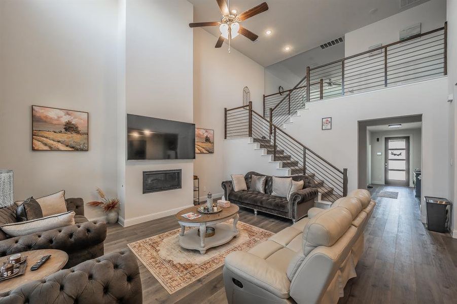 Furnished interior view inside a new home in , Little Elm (Image 13).