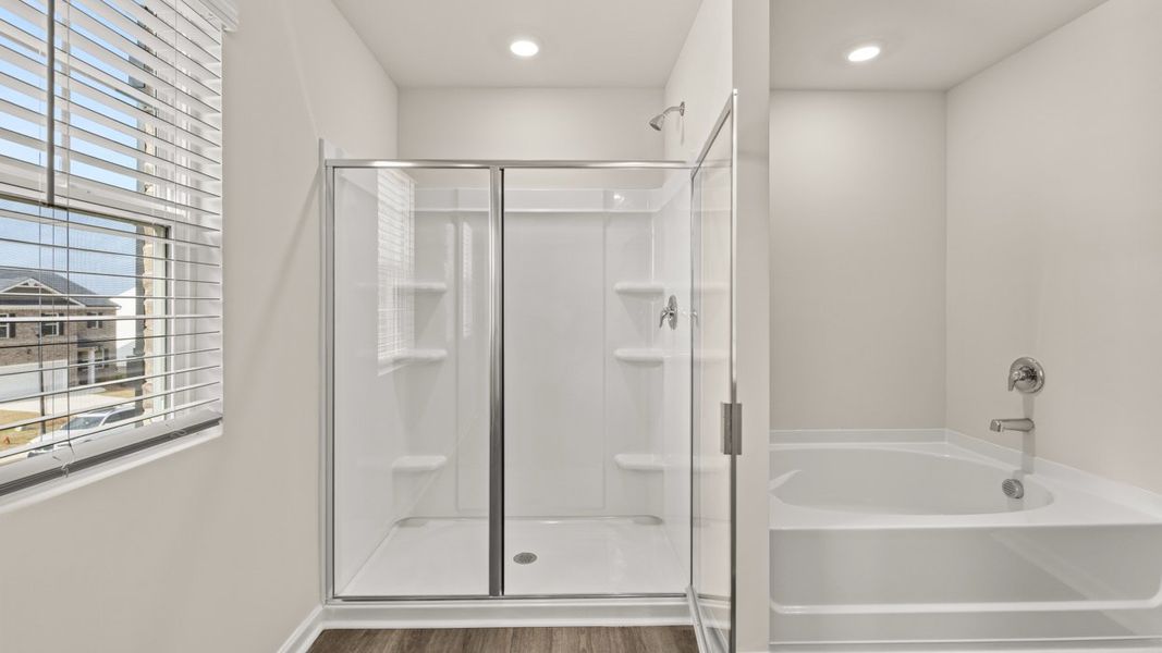Furnished interior view inside a new home in The Reserve at Calcutta, Stockbridge (Image 10).