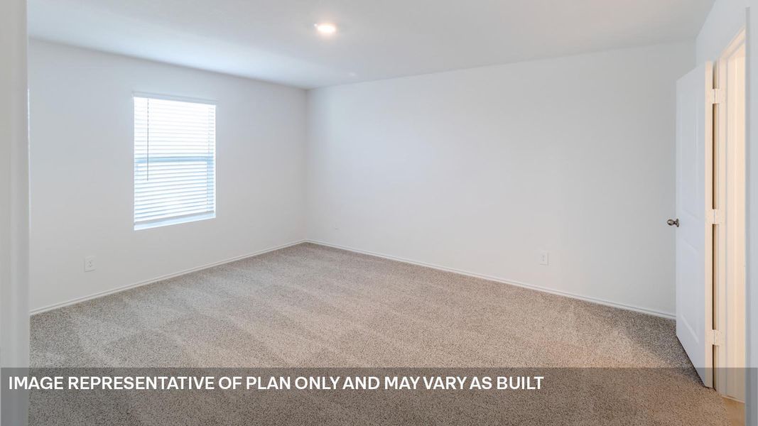 Spacious, unfurnished interior of a new home in Prairie Lakes, Buda (Image 9).