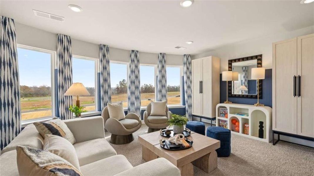 Furnished interior view inside a new home in Evergreen Crossing, Locust Grove (Image 28).