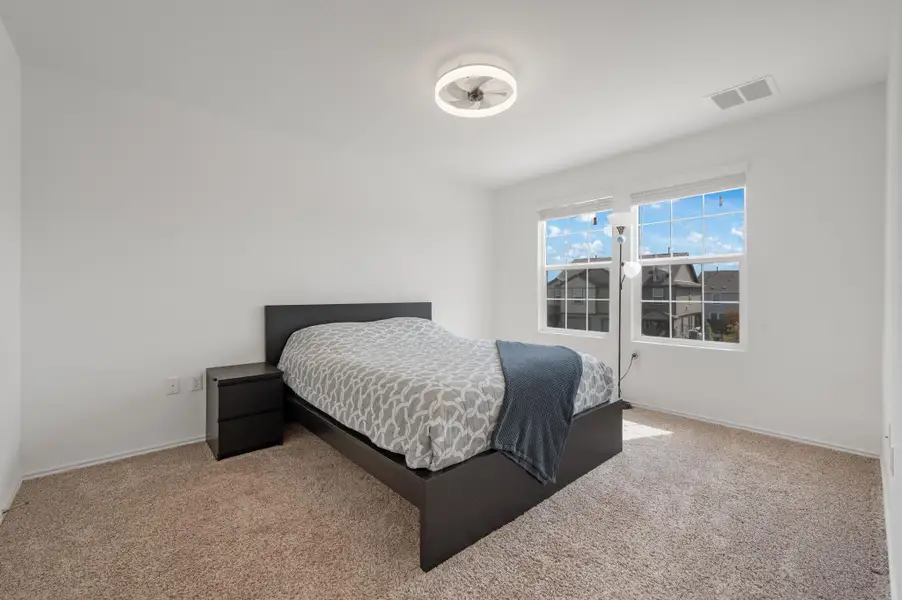 Furnished interior view inside a new home in Stoney Ridge, Del Valle (Image 11). Furnished interior view inside a new home in Stoney Ridge, Del Valle (Image 11).