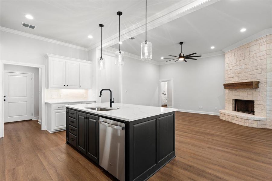 Furnished interior view inside a new home in , Waco (Image 6).