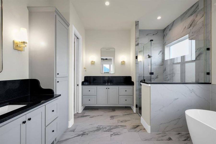 Furnished interior view inside a new home in , Midlothian (Image 7).