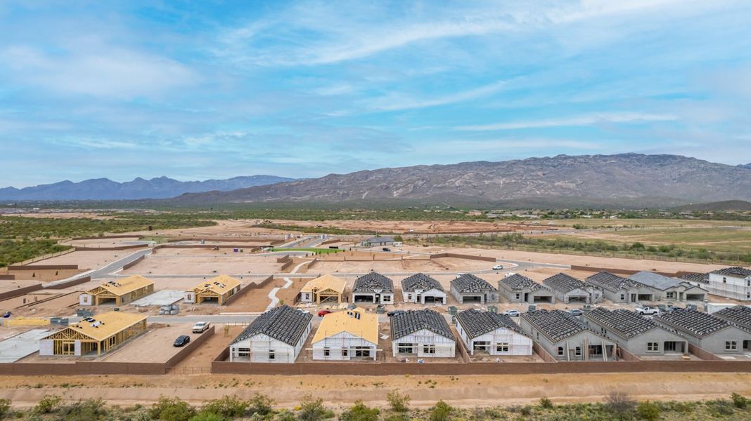 Image 53 representing the Baxter by D.R. Horton in The Oasis at Rocking K, Vail, AZ.