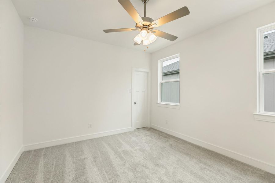 Spacious, unfurnished interior of a new home in Bridgeland Central, Cypress (Image 32).