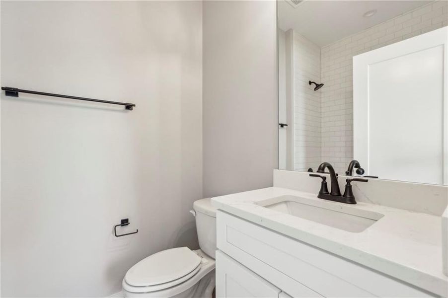Furnished interior view inside a new home in , Atlanta (Image 8).