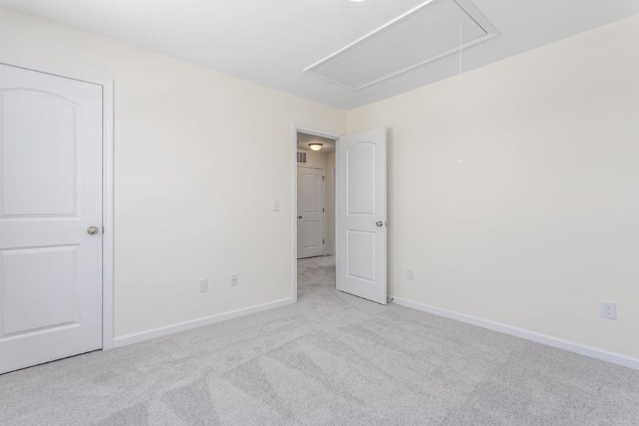 Representative unfurnished interior of a home built from the Dayton by Keystone Homes NC in The Wilcox, Greensboro (Image 44).
